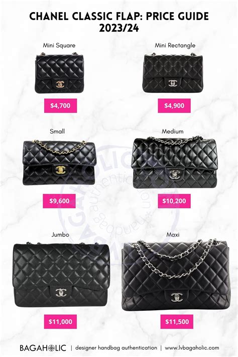 chanel classic flap prices|Altro.